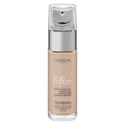 L'Oreal Paris True Match Super-Blendable Foundation 2.R/2.C Rose Vanilla 30 ml, $68.30/100ml