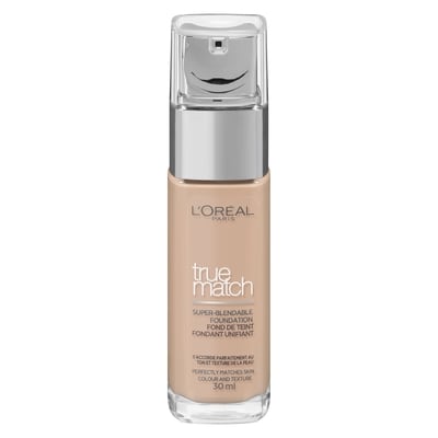 L'Oreal Paris 3.R/3.C Rose Beige Super-Blendable Foundation 30 ml, $62.63/100ml