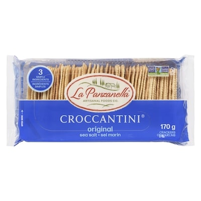 La Panzanella Croccantini Mini Crackers Original 170 g, $2.94/100g