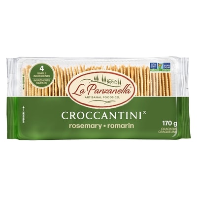 La Panzanella Mini Croccantini craquelins romarin 170 g, 3,53 $/100g