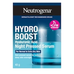 Neutrogena Hydro Boost Night Pressed Face Serum w/ Purified Hyaluronic Acid & Antioxidants 48 g, $54.15/100g