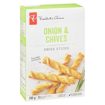 Onion & Chives Swiss Sticks