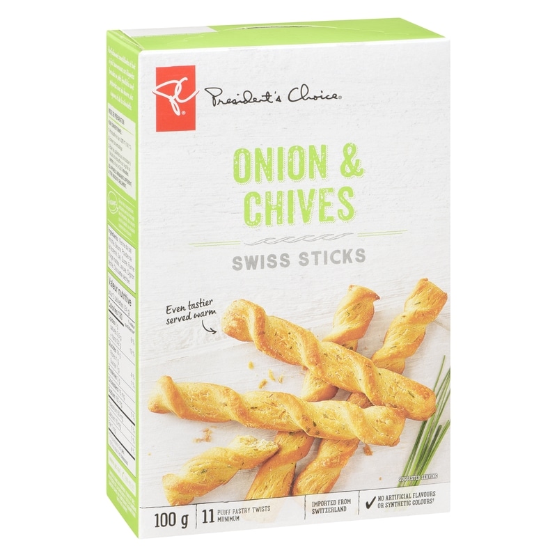 Onion & Chives Swiss Sticks