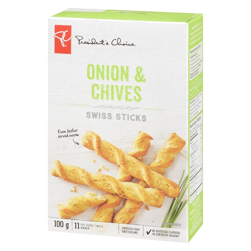 Onion & Chives Swiss Sticks