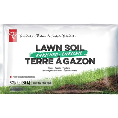 President's Choice Lawn Soil, 25L 1 ea, $7.00/1ea