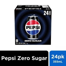 Pepsi Sans Sucre Cola 24x355.0 ml, 4,50 $/100ml