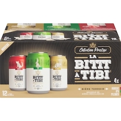 LA Bittt A Tibi Bière Terroir (Pièce d’identité requise au moment du ramassage) 12x355.0 ml, 0,47 $/100ml