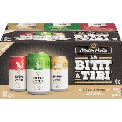 LA Bittt A Tibi Bière Terroir (Pièce d’identité requise au moment du ramassage) 12x355.0 ml, 0,52 $/100ml