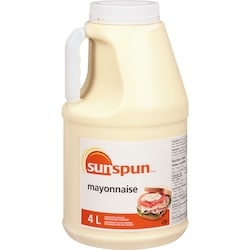 Sunspun SUNSPUN MAYONNAISE 4 l, 0,55 $/100ml