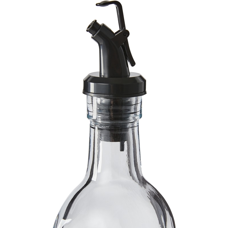 Glass Oil and Vinegar Bottle