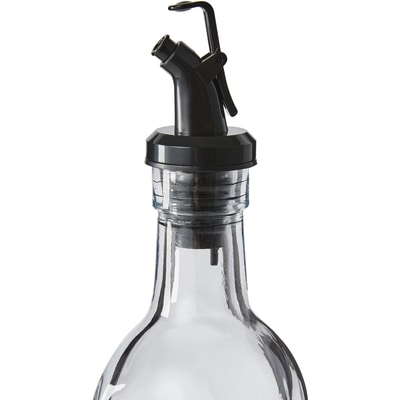 Glass Oil and Vinegar Bottle