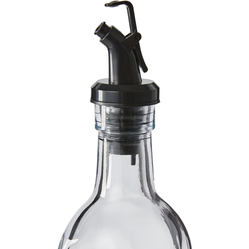 Glass Oil and Vinegar Bottle