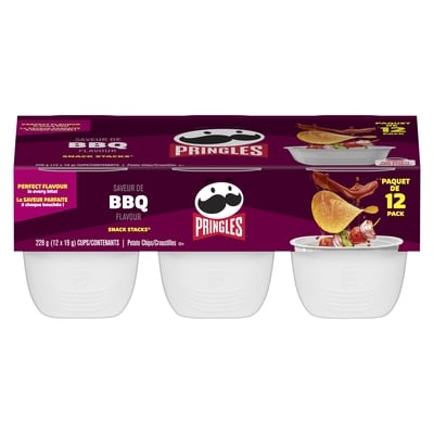 Pringles Steak BBQ Crisps 228 g, $2.85/100g