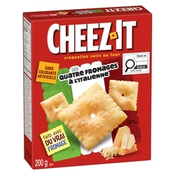 Cheez-It Four Cheese Crackers 200 g, $1.00/100g