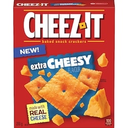 Cheez-It Baked Snack Crackers Extra Cheesy Flavour 200 g, $1.75/100g