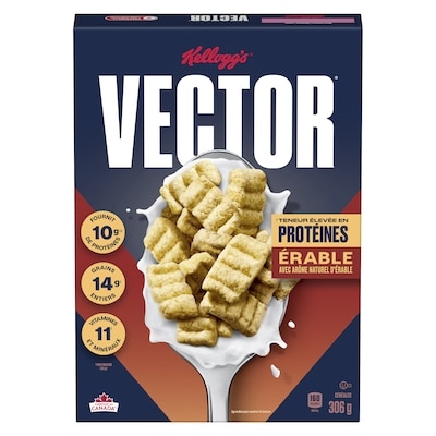 Kellogg’s VECTOR MAPLE 306GMX10 306 g, 2,28 $/100g