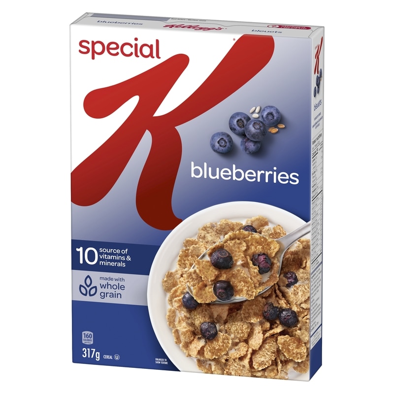 Special K Cereal Whole Blueberries