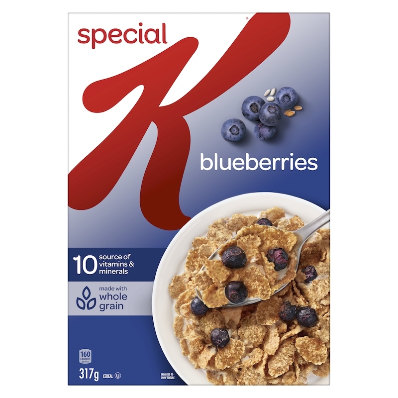 Special K Cereal Whole Blueberries