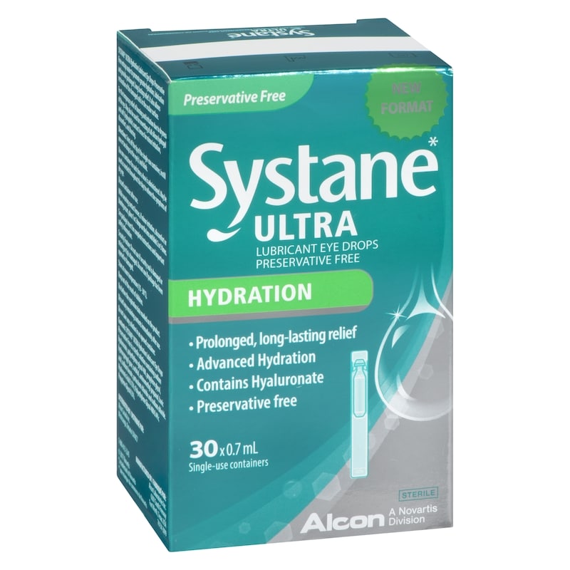 Ultra Lubricant Eye Drops Preservative Free Hydration, 30 Single-Use Containers