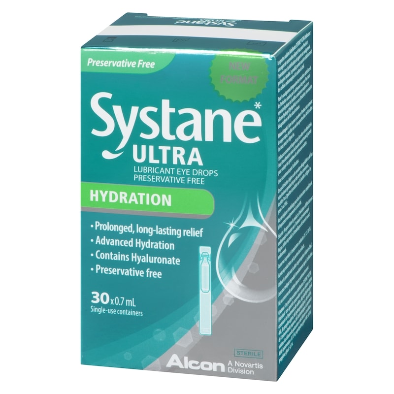 Ultra Lubricant Eye Drops Preservative Free Hydration, 30 Single-Use Containers
