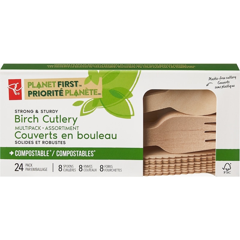 Planet First Birch Cutlery Multipack