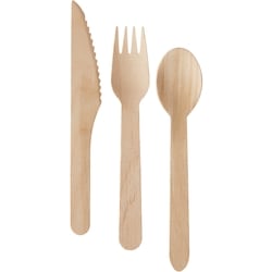 President's Choice Planet First Birch Cutlery Multipack - 24 ea