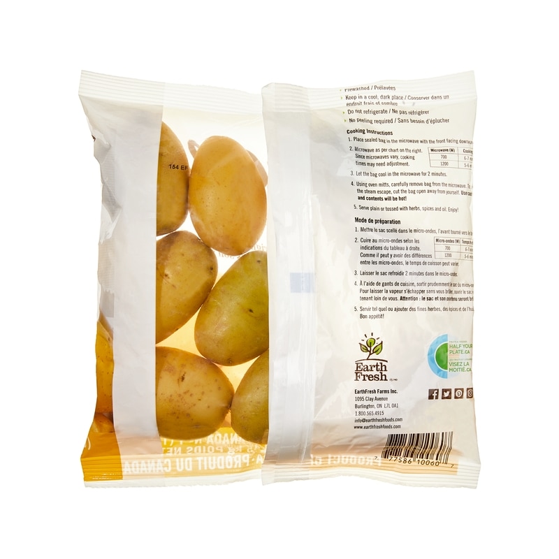 Steam & Go Yellow Potatoes