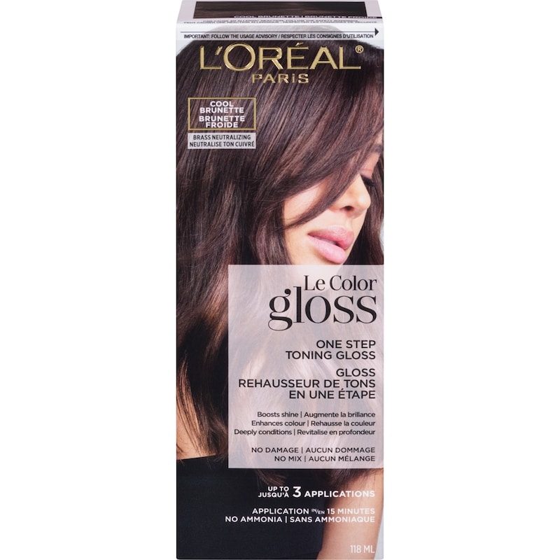Le Color Gloss One Step Toning Gloss Cool Brunette