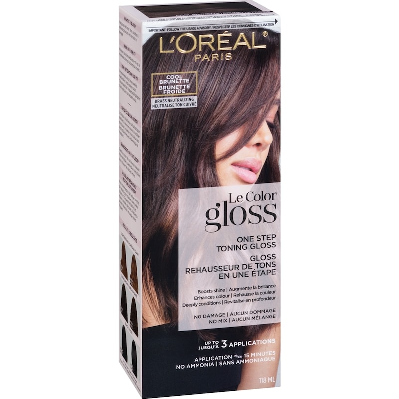 Le Color Gloss One Step Toning Gloss Cool Brunette