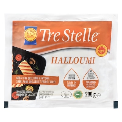 Tre Stelle Tre Stelle Halloumi 200 g, 4,00 $/100g