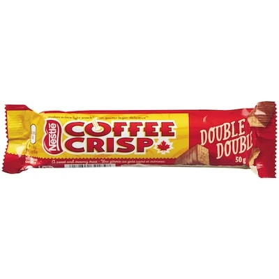 Nestlé Coffee Crisp Double Double Wafer Bar 50 g, $2.98/100g