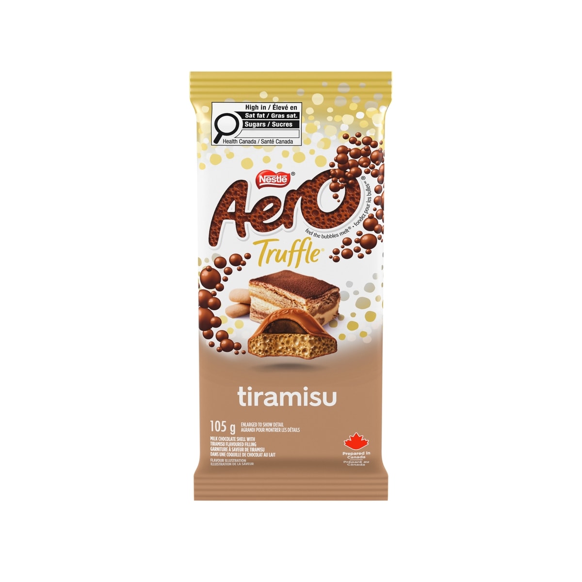 Nestlé Aero Tiramisu Milk Chocolate Bar