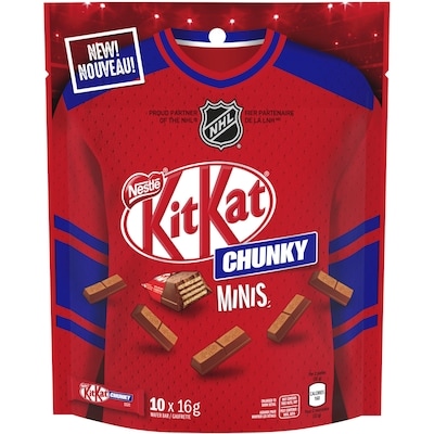 Nestlé KIT KAT CHUNKY MINIS CELLO 160 g, 3,31 $/100g
