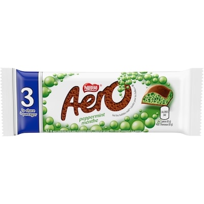 Nestlé Aero Menthe format méga (caisse) 24x63.0 g, 3,64 $/100g