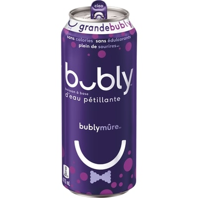 Eau pétillante Bubly bubly Eau Pétillante bublymûre 473 ml, 0,53 $/100ml