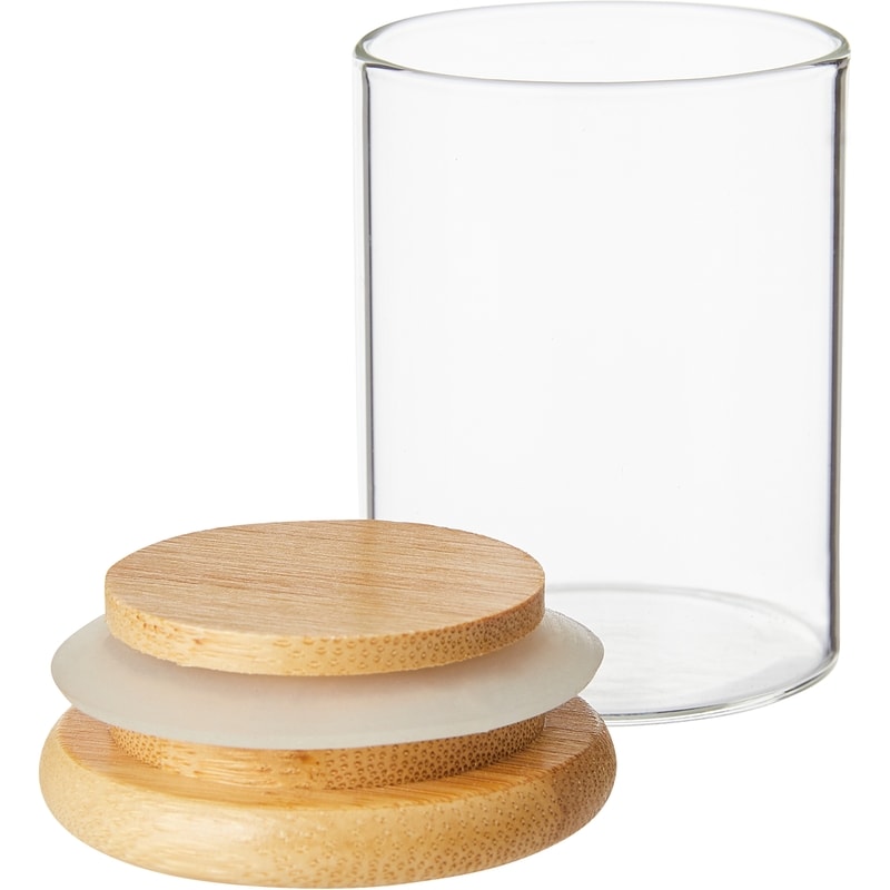 65 ml Glass Spice Jar with Bamboo Lid 