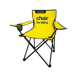 No Name Camping Chair 1 ea, $15.00/1ea