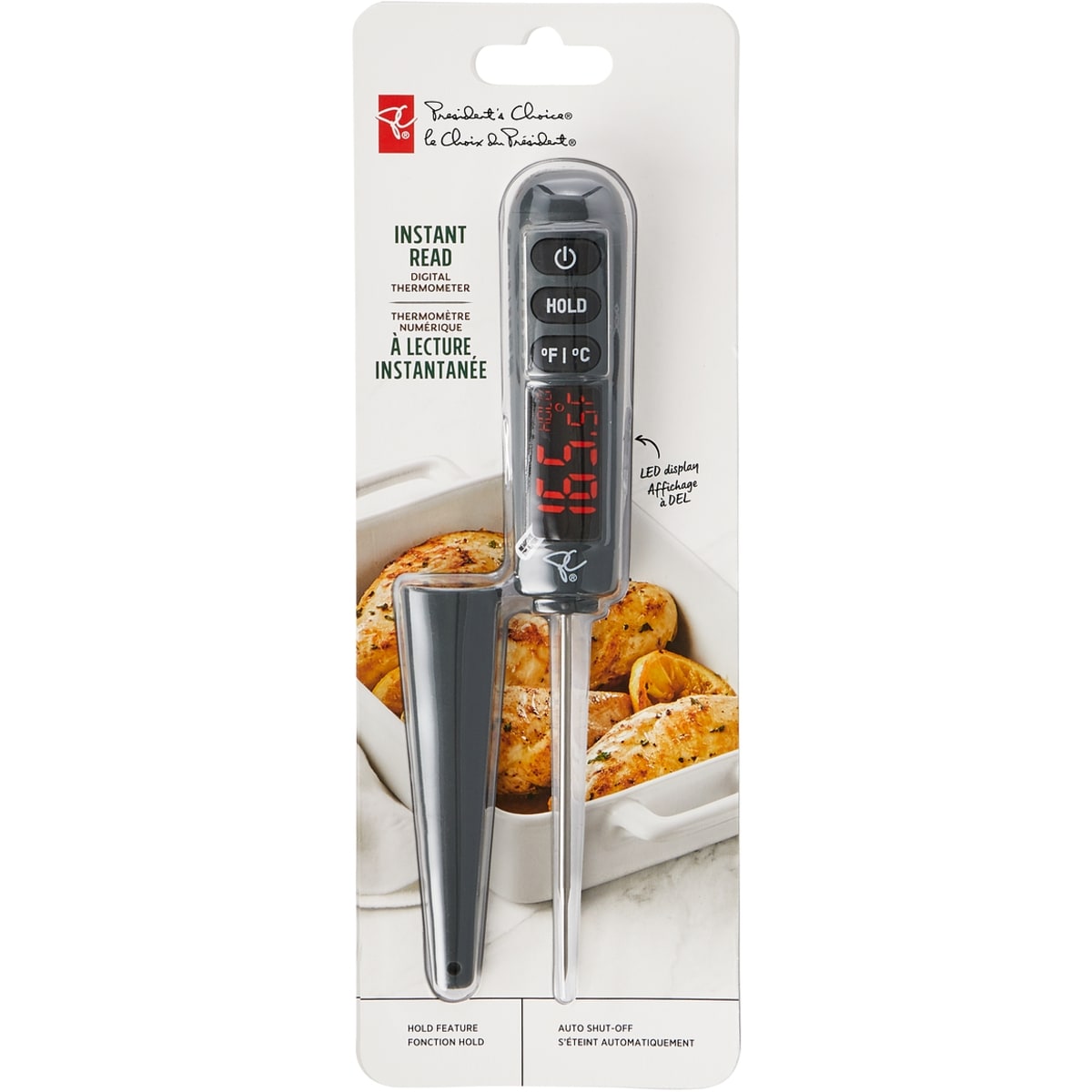 President's Choice LED Digital Thermometer 1 ea, $24.00/1ea