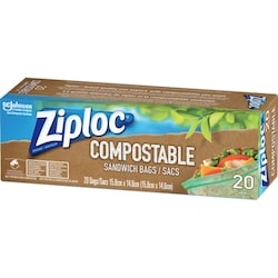 Ziploc Compostable Food Storage Sandwich Bag - 20 ea | Your