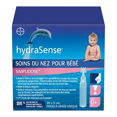 Hydrasense hydraSense Simplidose 30 unités 30 ea, 0,42 $/1ch
