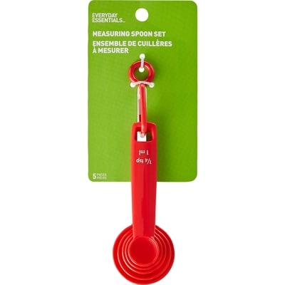 Everyday Essentials Measuring Spoon Set 1 ea, $2.00/1ea