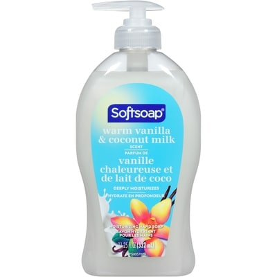 Softsoap Soap, Deeply Moisturizing Liquid Hand Pump, Warm Vanilla & Coconut Milk 332 ml, $1.50/100ml