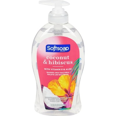 Softsoap Pompe De Savon Liquide Pour Les Mains Hydratant Coconut & Hibiscus 332 ml, 1,50 $/100ml
