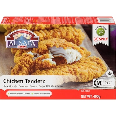 Al Safa Chicken Tenderz Spicy  400 g, $2.50/100g