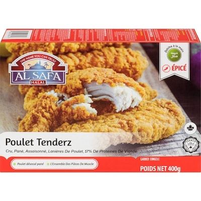 Al Safa Poulet Tenderz 400 g, 2,50 $/100g