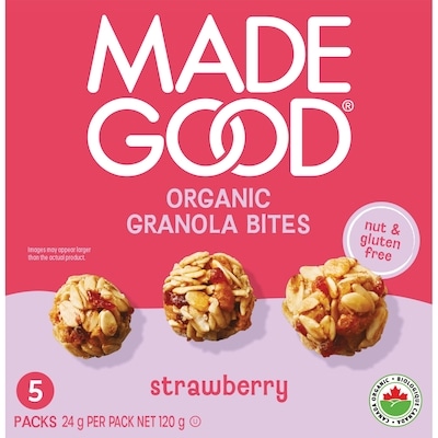 Made Good Strawberry Granola Minis 24 g, $16.62/100g