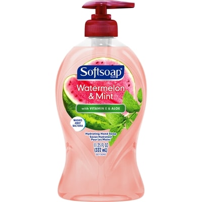 Softsoap Pompe De Savon Liquide Pour Les Mains Hydratant Watermelon & Mint 332 ml, 1,50 $/100ml
