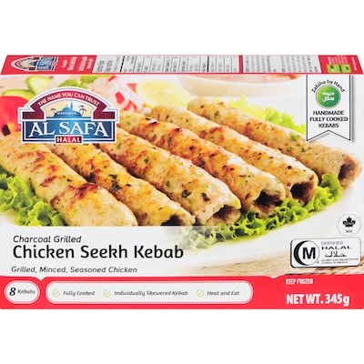 Al Safa Chicken Seekh Kebab 345 g, $4.35/100g