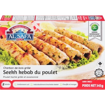 Al Safa Seekh Kebab Au Poulet 345 g, 4,35 $/100g
