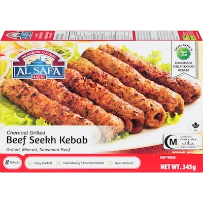 Al Safa Beef Seekh Kebab 345 g, $4.93/100g